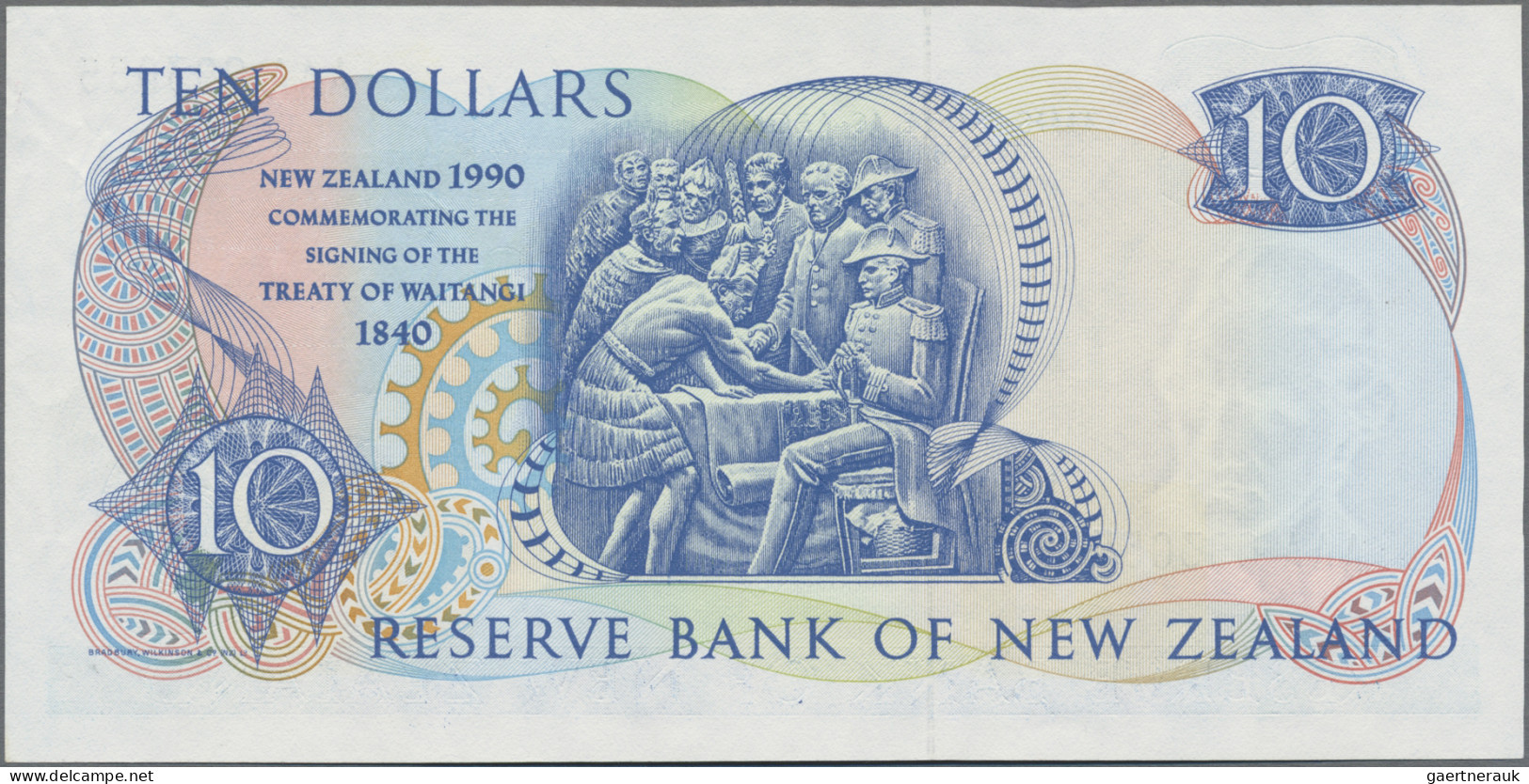 New Zealand: Reserve Bank Of New Zealand, Lot With 8 Banknotes, Series 1990-2006 - Nueva Zelandía