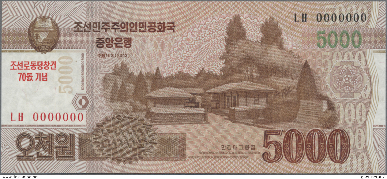 North Korea: Central Bank Of The Democratic Peoples Republic Of Korea, Huge Lot - Korea, Noord