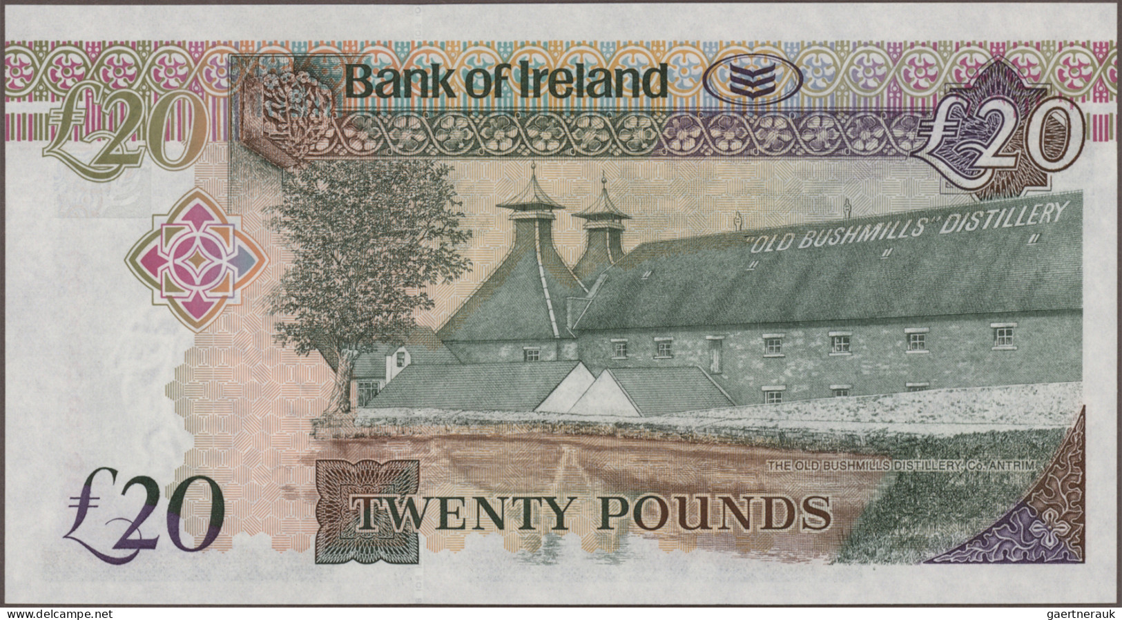 Northern Ireland: Bank Of Ireland, Set With 9 Banknotes, 1971-2008 Series, With - Autres & Non Classés