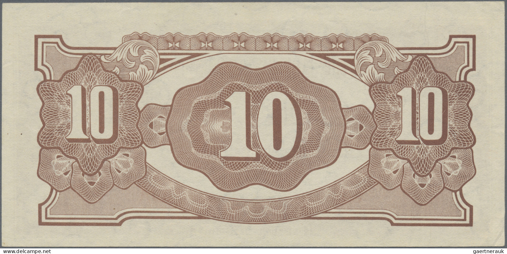 Oceania: The Japanese Government – OCEANIA, Set With ½, 1, 10 Shillings And 1 Po - Andere - Oceanië