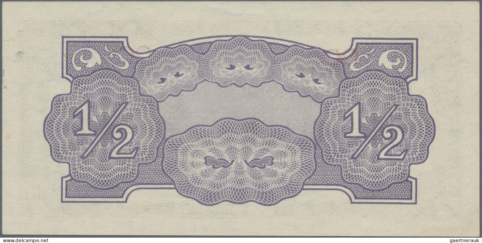 Oceania: The Japanese Government – OCEANIA, set with ½, 1, 10 Shillings and 1 Po