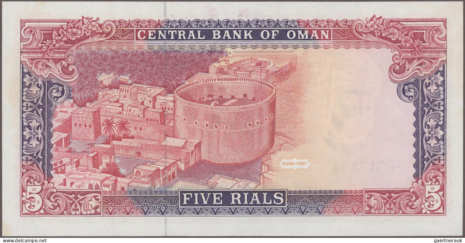 Oman: Central Bank Of Oman, Lot With 9 Banknotes, 1987-1994 Series, With 2x 100 - Oman