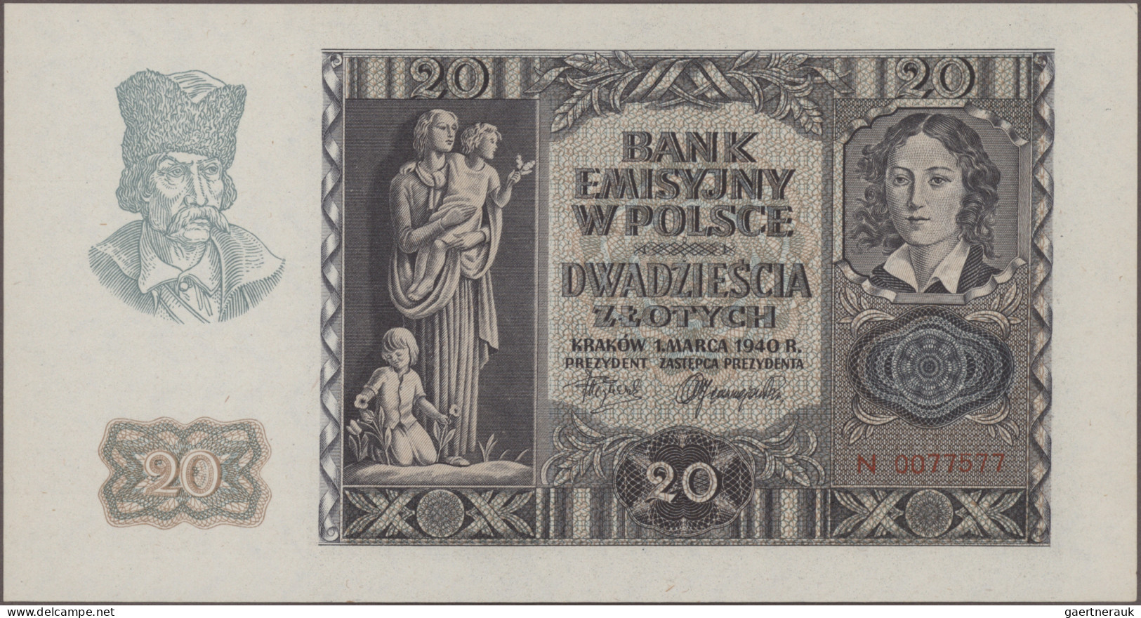 Poland - Bank Notes: Emission Bank Of Poland, Lot With 12 Banknotes, Comprising - Polen