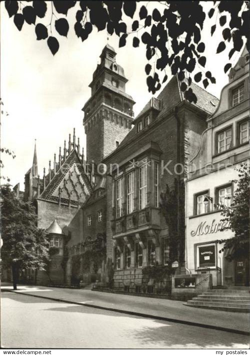 72336033 Zeitz Rathaus Mit Gotischem Giebel Zeitz - Zeitz