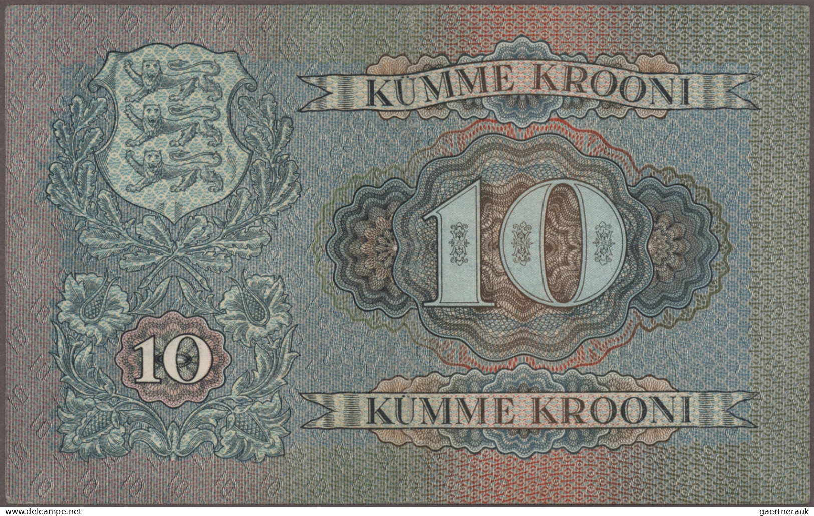 Baltic States: Lot With 16 Banknotes Baltic States, Including For LATVIA 5 Kapei - Andere - Europa