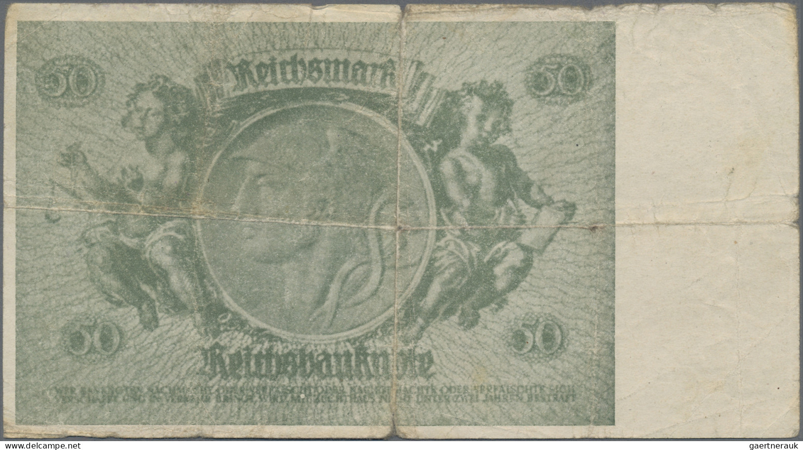 Deutschland - Deutsches Reich Bis 1945: Notausgabe 1945 – Reichsbankstellen Graz - Otros & Sin Clasificación