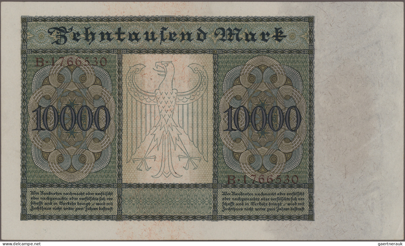 Deutschland - Deutsches Reich Bis 1945: Lot Mit 77 Banknoten Deutsches Reich Ab - Andere & Zonder Classificatie