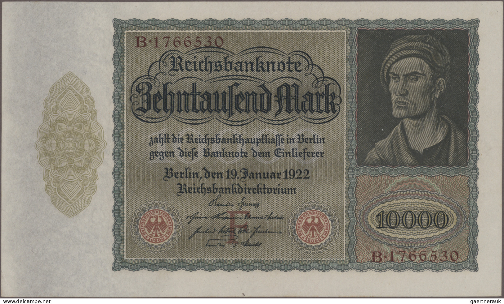 Deutschland - Deutsches Reich Bis 1945: Lot Mit 77 Banknoten Deutsches Reich Ab - Otros & Sin Clasificación