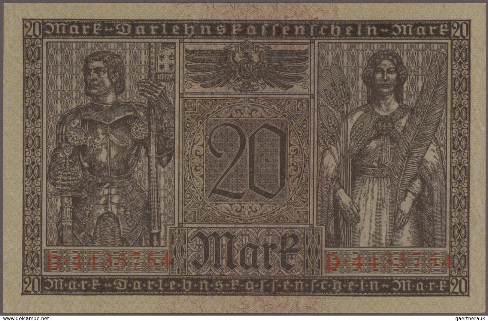 Deutschland - Deutsches Reich Bis 1945: Lot Mit 77 Banknoten Deutsches Reich Ab - Otros & Sin Clasificación