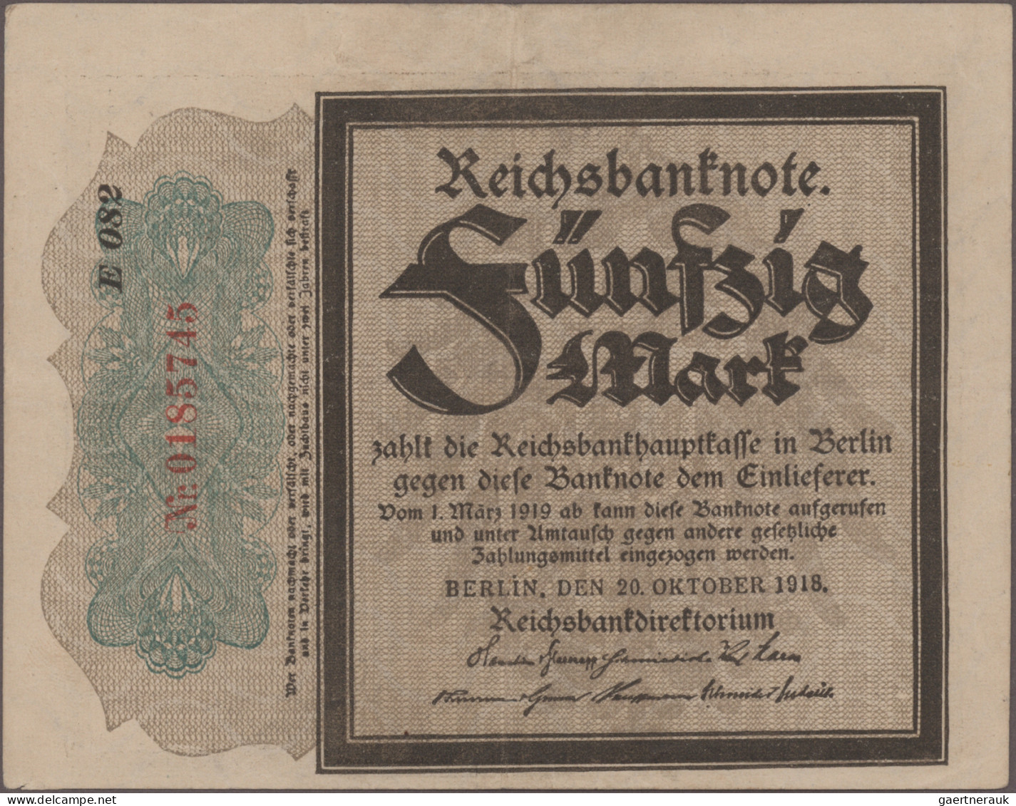 Deutschland - Deutsches Reich Bis 1945: Lot Mit 77 Banknoten Deutsches Reich Ab - Otros & Sin Clasificación