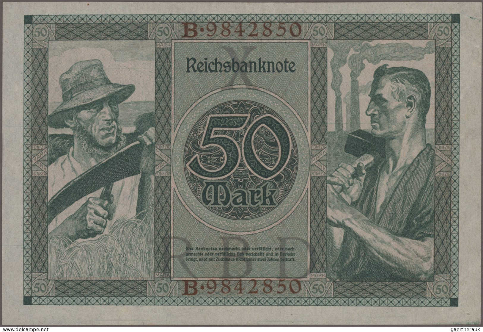 Deutschland - Deutsches Reich bis 1945: Lot mit 77 Banknoten Deutsches Reich ab