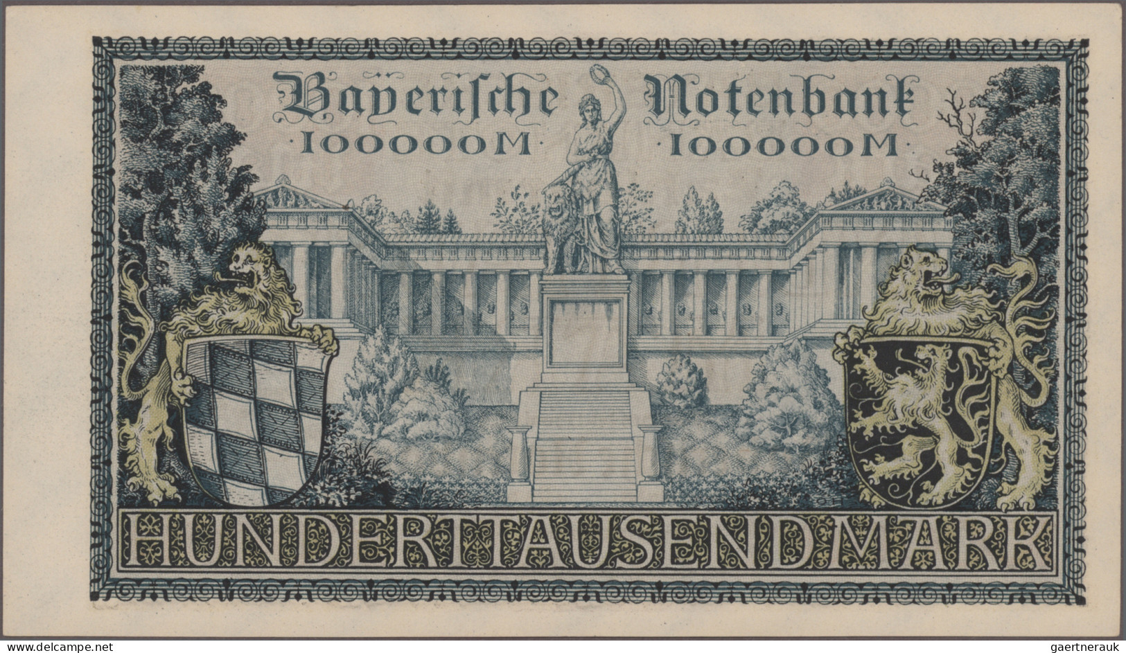 Deutschland - Deutsches Reich bis 1945: Lot mit 77 Banknoten Deutsches Reich ab