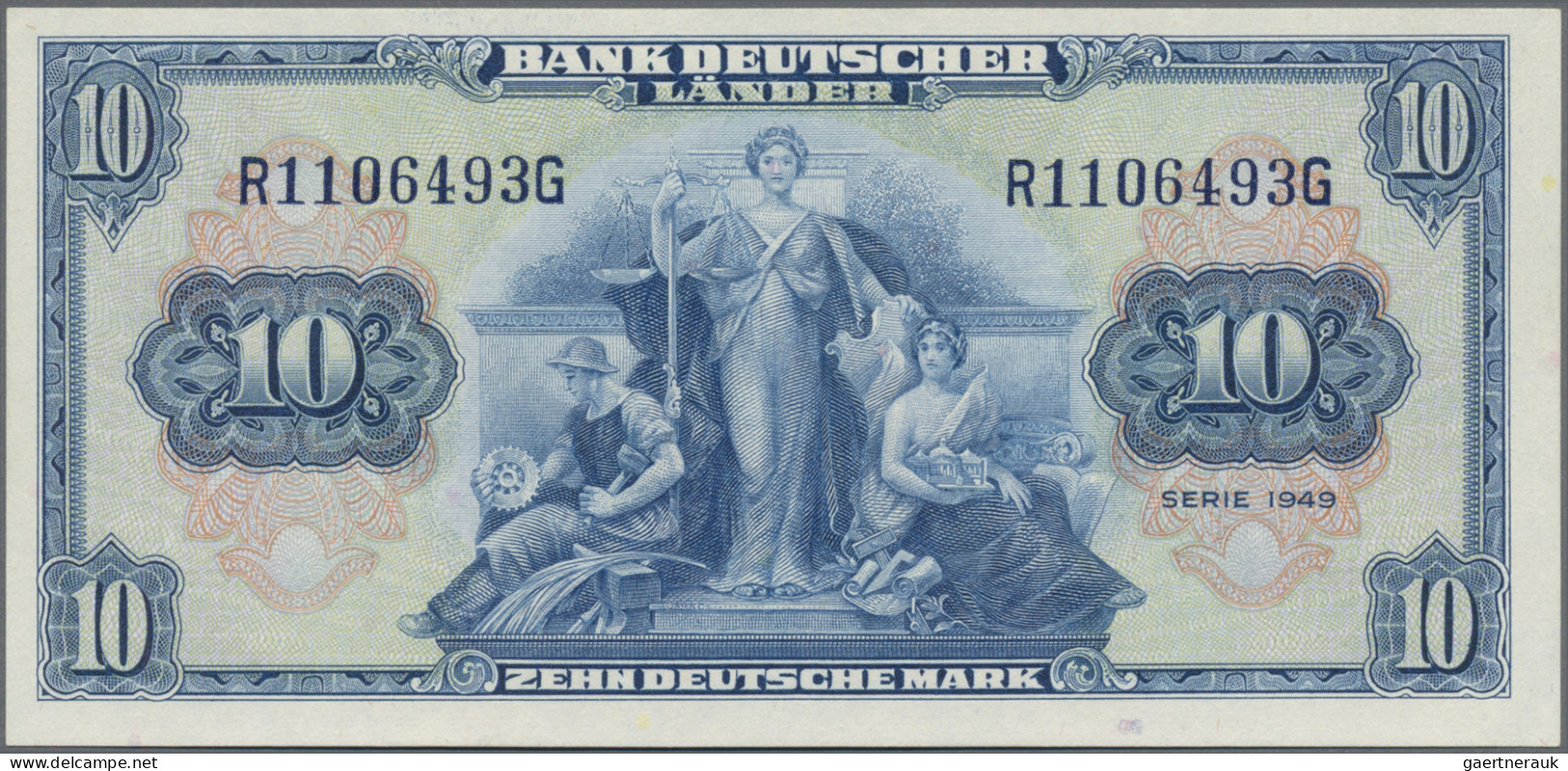 Deutschland - Bank Deutscher Länder + Bundesrepublik Deutschland: Bank Deutscher - Andere & Zonder Classificatie