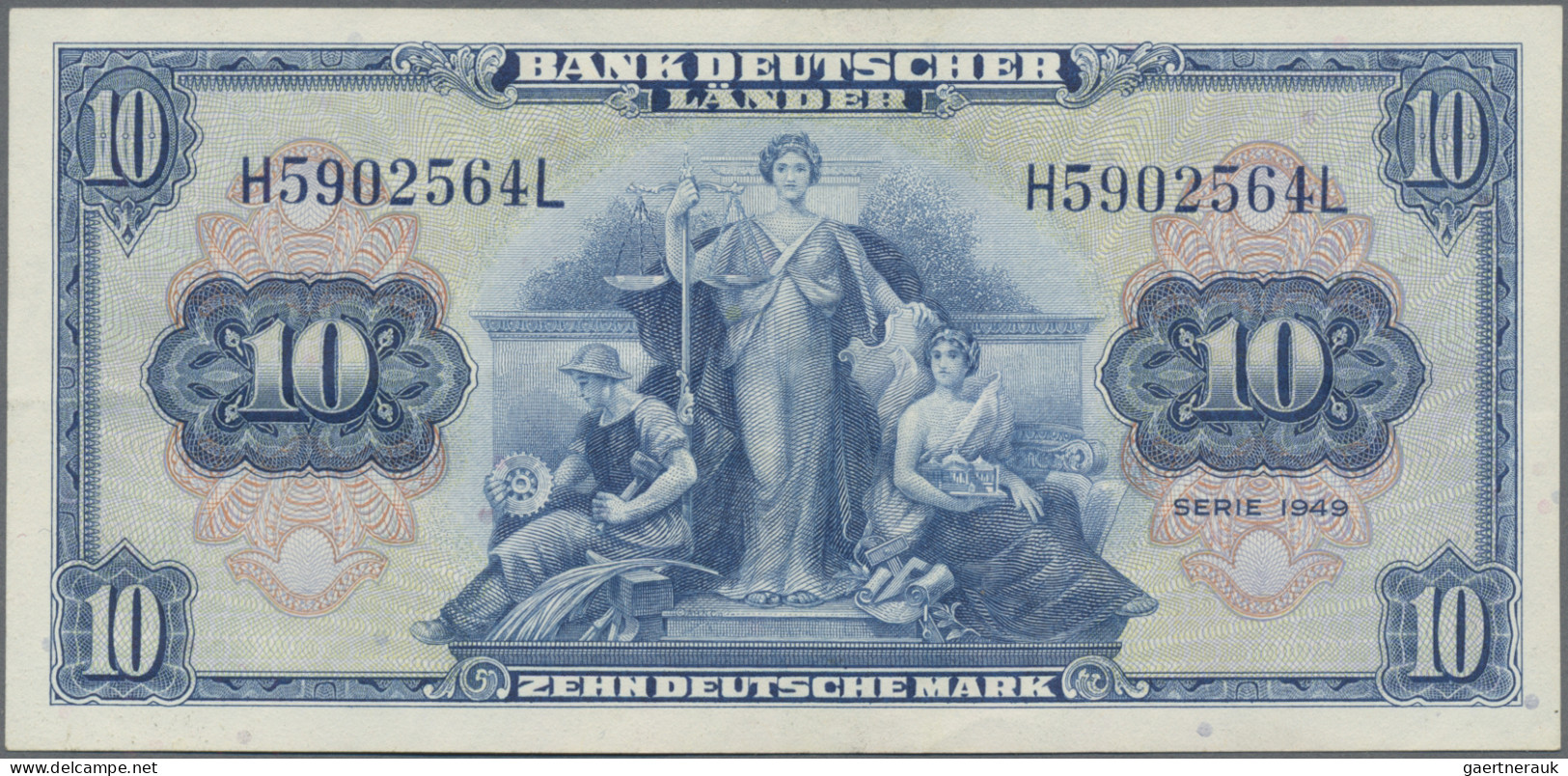 Deutschland - Bank Deutscher Länder + Bundesrepublik Deutschland: Bank Deutscher - Autres & Non Classés