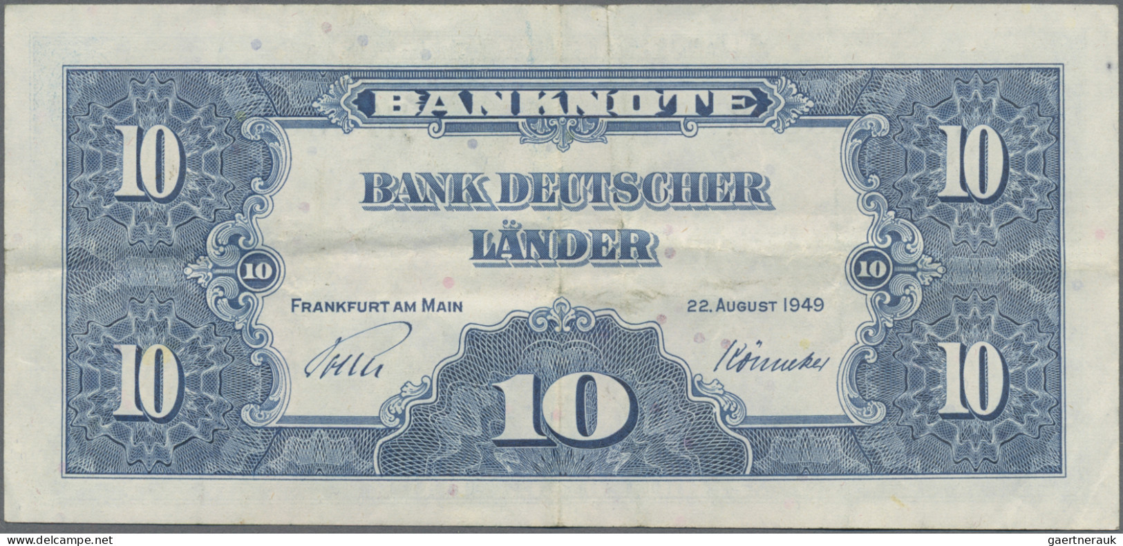 Deutschland - Bank Deutscher Länder + Bundesrepublik Deutschland: Bank Deutscher - Other & Unclassified
