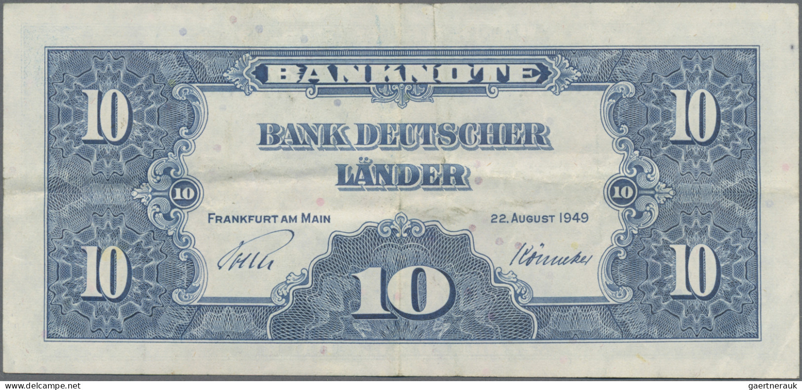 Deutschland - Bank Deutscher Länder + Bundesrepublik Deutschland: Bank Deutscher - Otros & Sin Clasificación