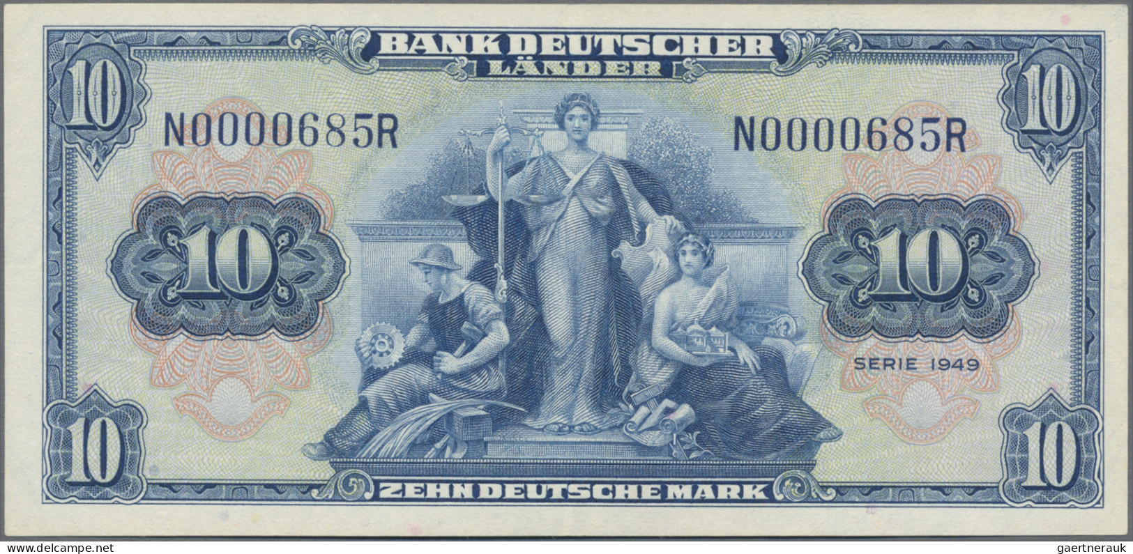 Deutschland - Bank Deutscher Länder + Bundesrepublik Deutschland: Bank Deutscher - Andere & Zonder Classificatie