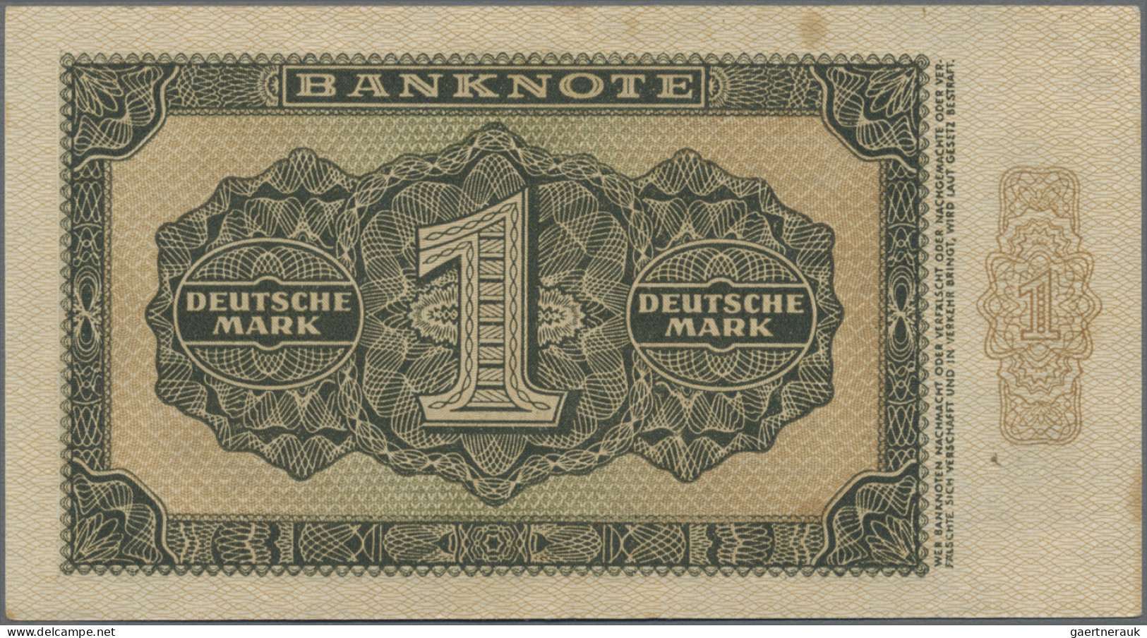 Deutschland - DDR: Deutsche Notenbank Und Staatsbank Der DDR, Lot Mit 11 Banknot - Autres & Non Classés