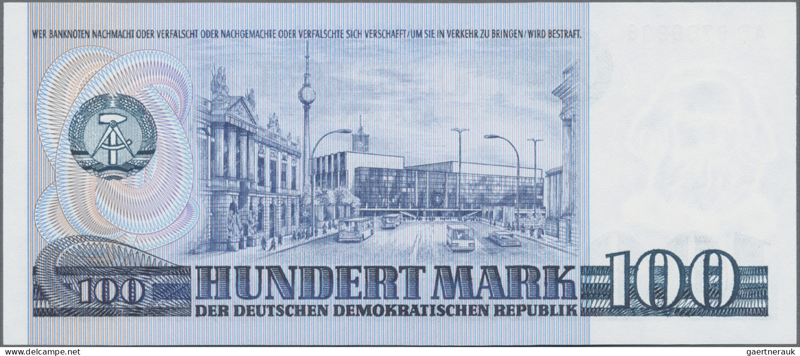 Deutschland - DDR: Deutsche Notenbank Und Staatsbank Der DDR, Lot Mit 11 Banknot - Andere & Zonder Classificatie