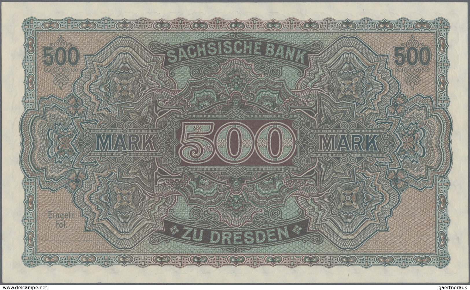 Deutschland - Länderscheine: Lot Mit 49 Länderbanknoten 1900 Bis 1923, Teils Geb - Otros & Sin Clasificación