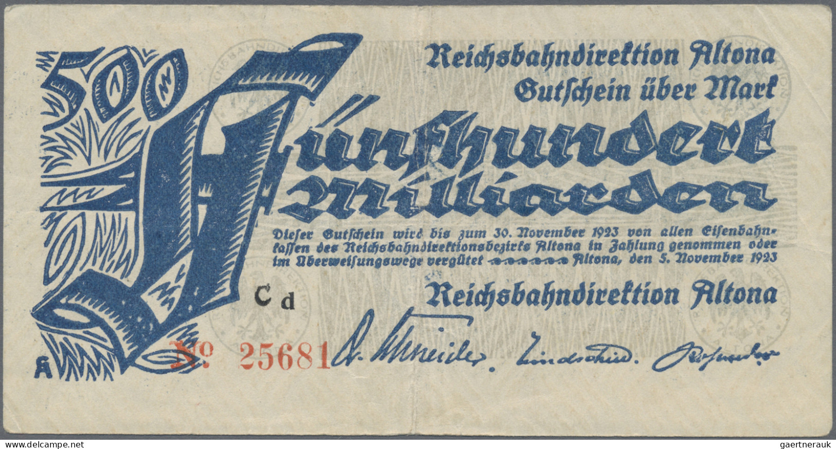 Deutschland - Reichsbahn / Reichspost: Riesiges Lot Reichsbahn mit 97 Scheinen m