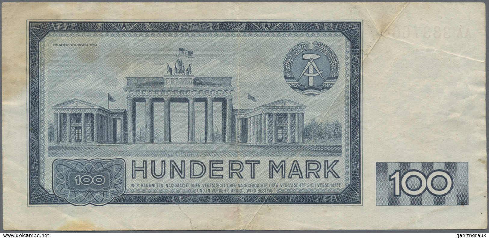 Deutschland - Sonstige: Lot Mit 20 Banknoten Deutsches Reich Und DDR, Dabei U.a. - Autres & Non Classés