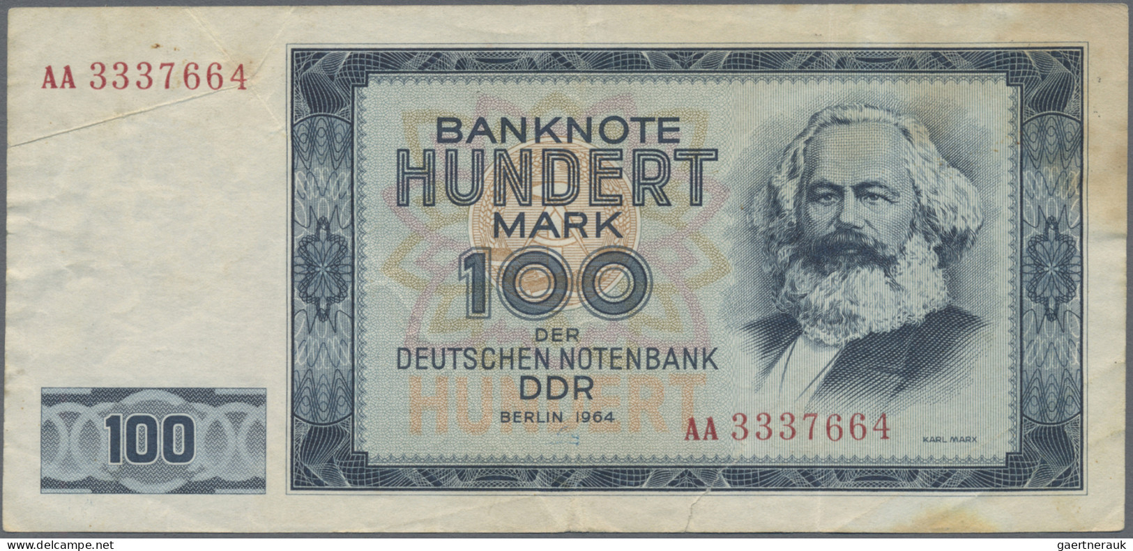 Deutschland - Sonstige: Lot Mit 20 Banknoten Deutsches Reich Und DDR, Dabei U.a. - Otros & Sin Clasificación