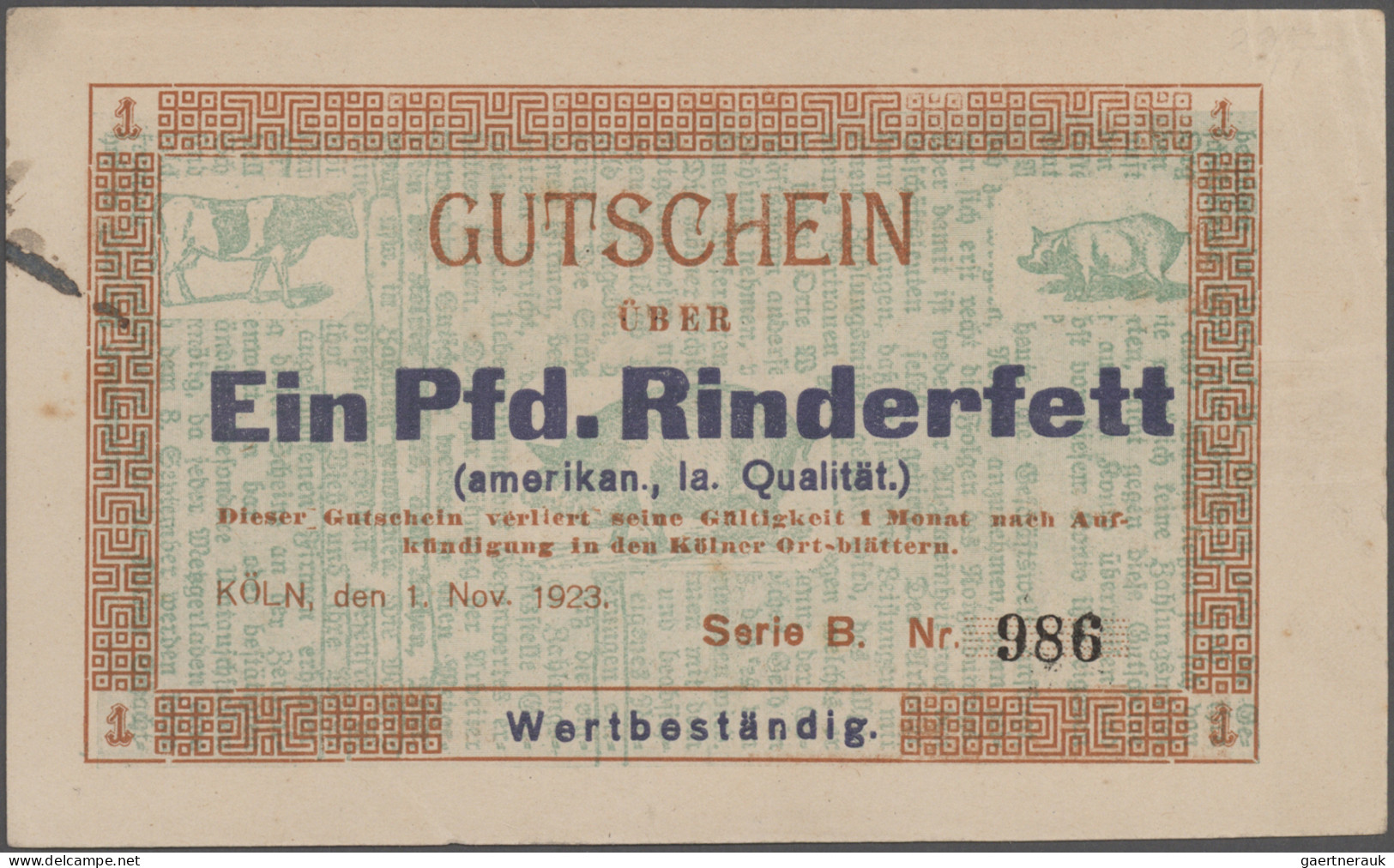 Deutschland - Notgeld - Rheinland: Köln Und Stadtteile, Umfangreicher Notgeldbes - [11] Emissions Locales