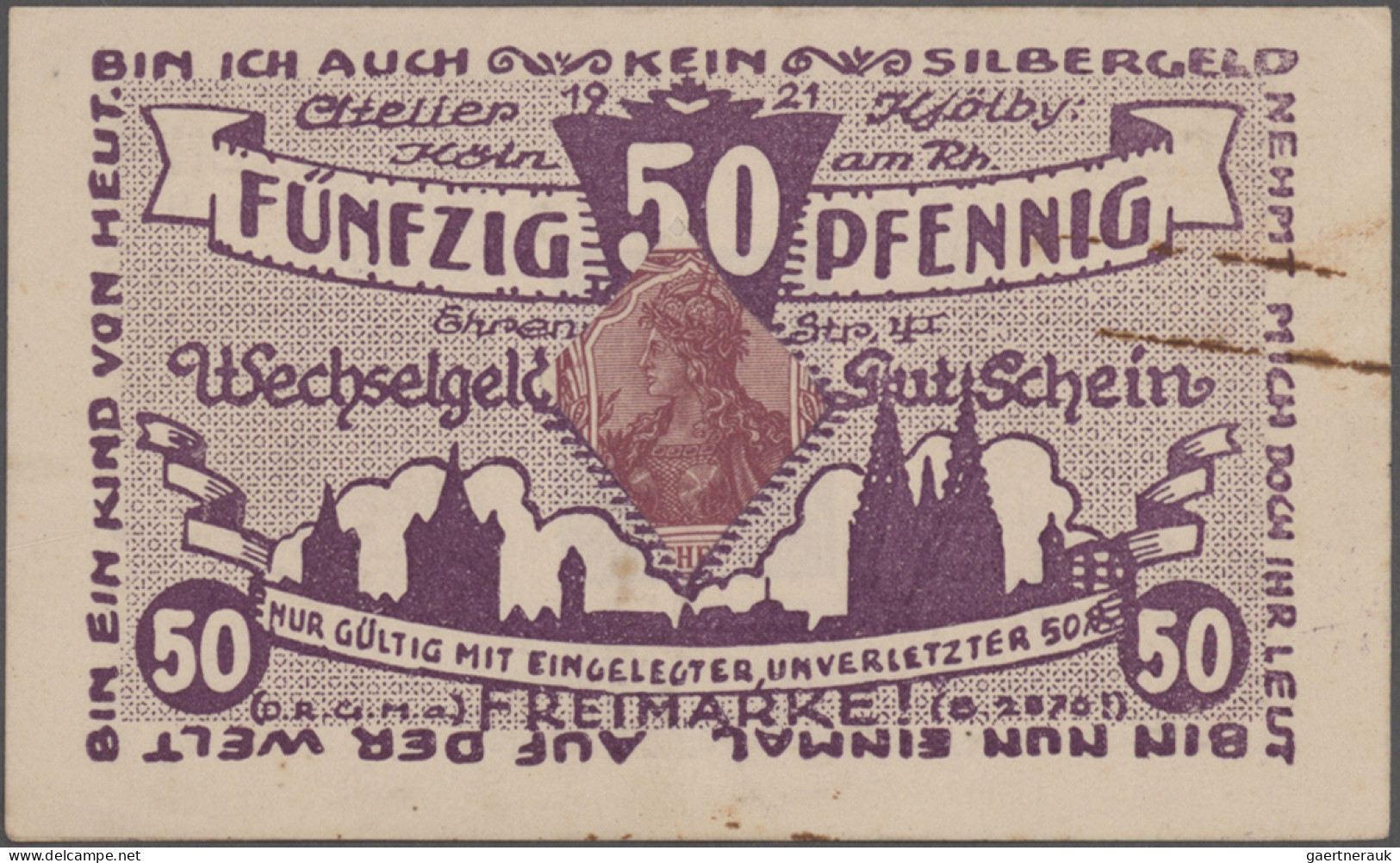 Deutschland - Notgeld - Rheinland: Köln Und Stadtteile, Umfangreicher Notgeldbes - [11] Local Banknote Issues