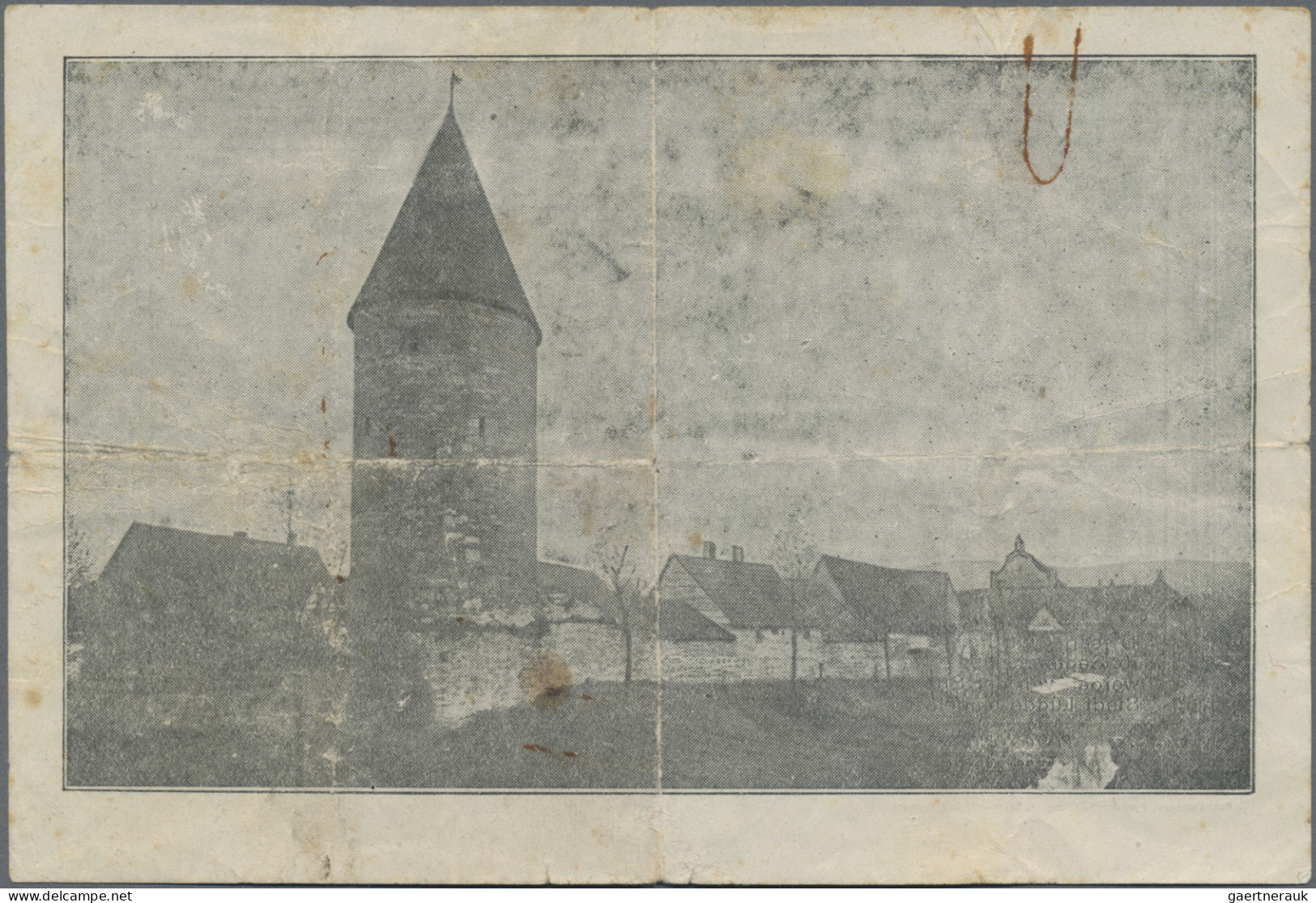 Deutschland - Notgeld - Westfalen: Lügde, Stadt, 100 Tsd. Mark, 13.8.1923, Ohne - Sonstige & Ohne Zuordnung
