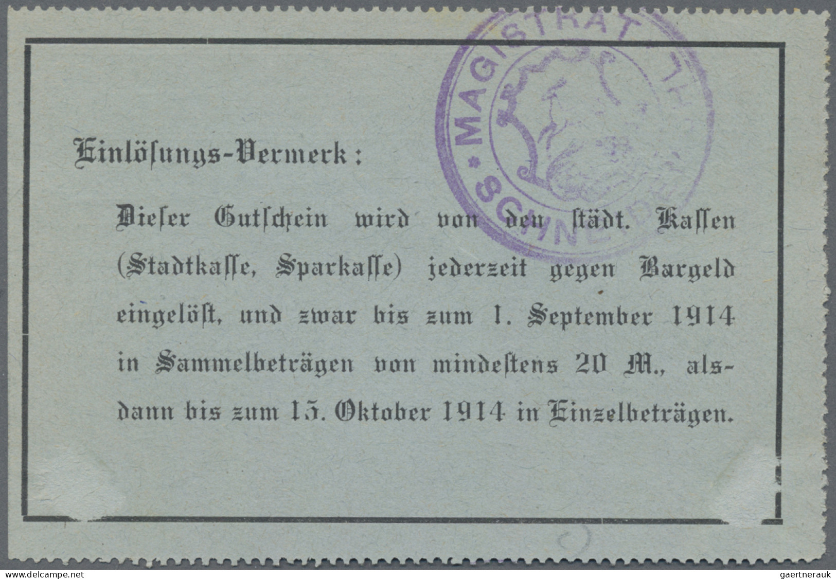 Deutschland - Notgeld - Ehemalige Ostgebiete: Schachtel Mit 139 Notgeldscheinen - Altri & Non Classificati