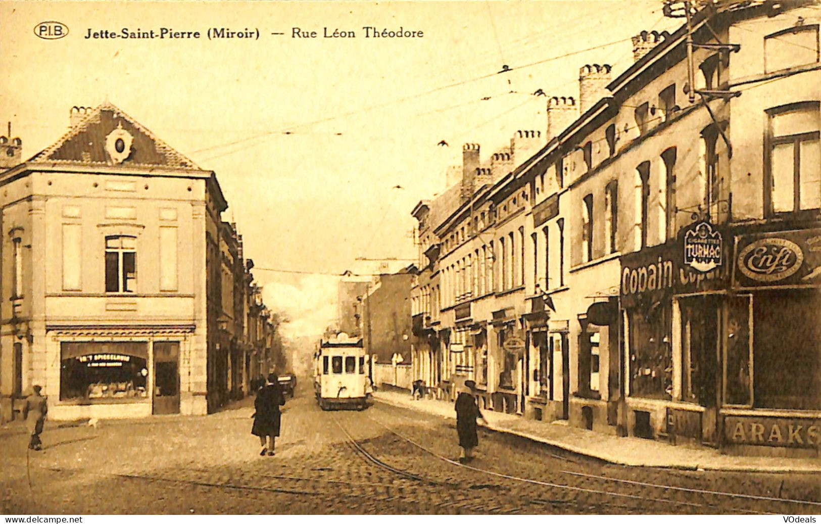 Belgique - Brussel - Bruxelles - Jette St. Pierre (Miroir) - Rue Léon Théodore - Jette