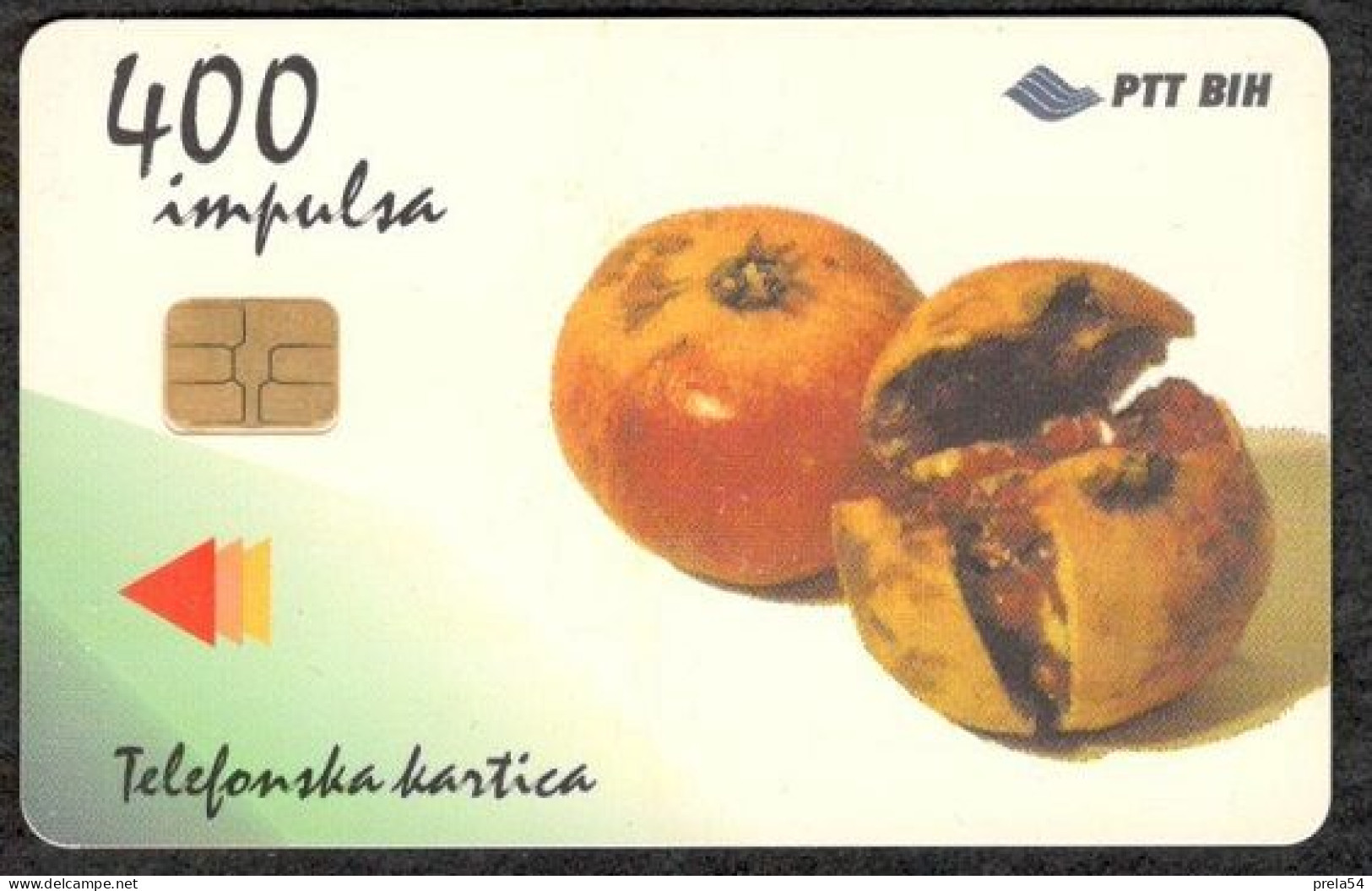 Bosnia Sarajevo -  The Source Of The River Buna Used Chip Card - Bosnië