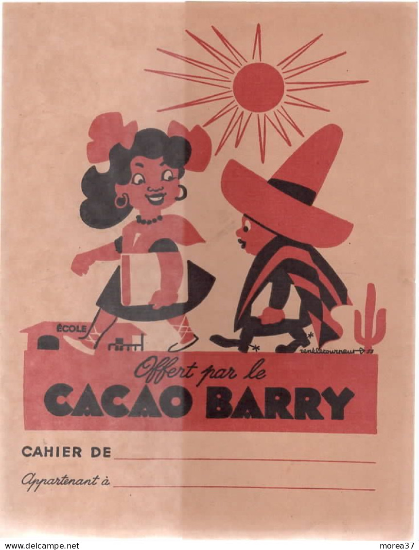 PROTEGE CAHIER  CACAO BARRY - Chocolat
