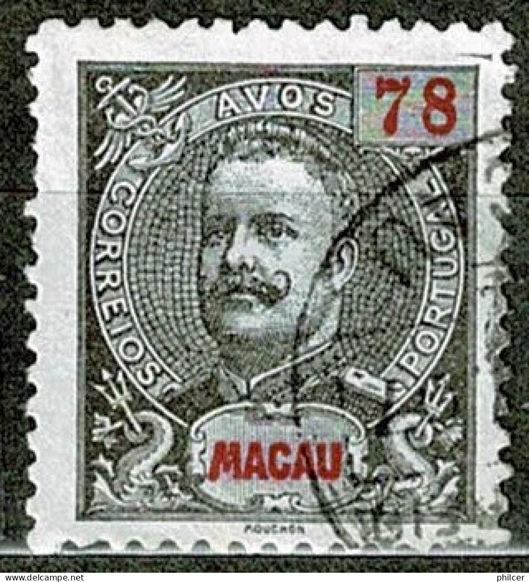 Macau, 1900, # 99, Used - Gebruikt