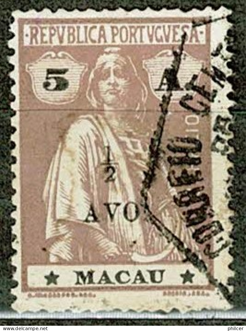 Macau, 1919, # 243, Used - Gebruikt