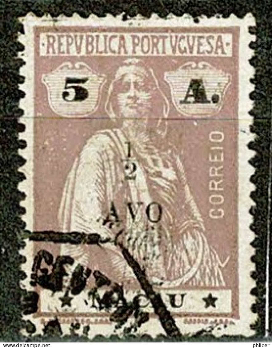 Macau, 1919, # 243, Used - Used Stamps