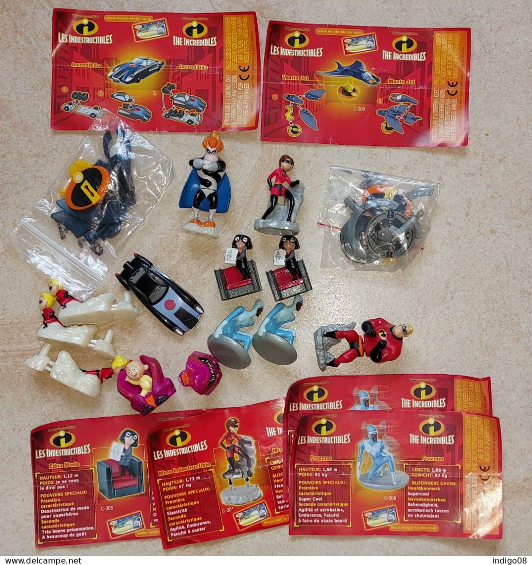 Lot Indestructibles Incredibles + BPZ BNL - Sets