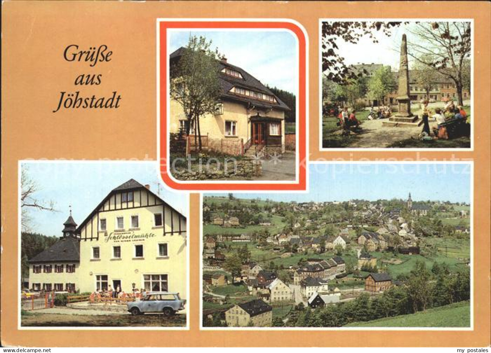 72333860 Joehstadt Restaurant Schwarzwassertal Postmeilensaeule Schloesselmuehle - Jöhstadt
