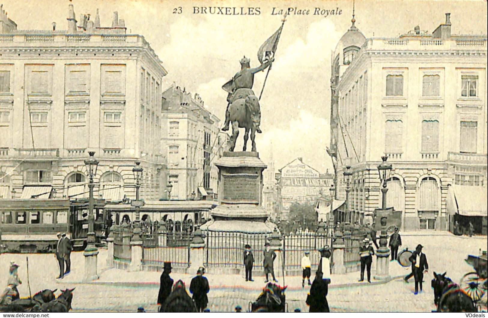 Belgique - Brussel - Bruxelles - La Place Royale - Places, Squares