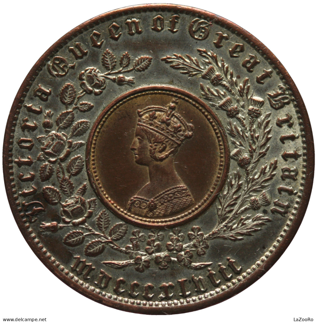 LaZooRo: Great Britain Model Crown 1848 UNC - M. 1 Crown