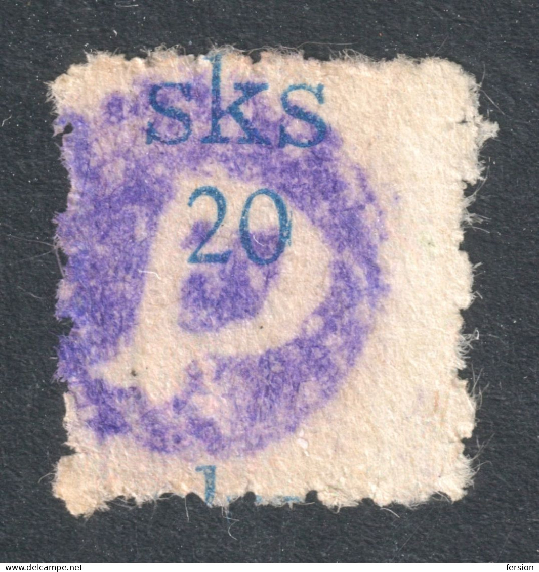 SKI Sport CLUB BOSNIA Smučarski Klub Sarajevo SKS Member Tax Revenue LABEL CINDERELLA 1951 Yugoslavia - Dienstmarken