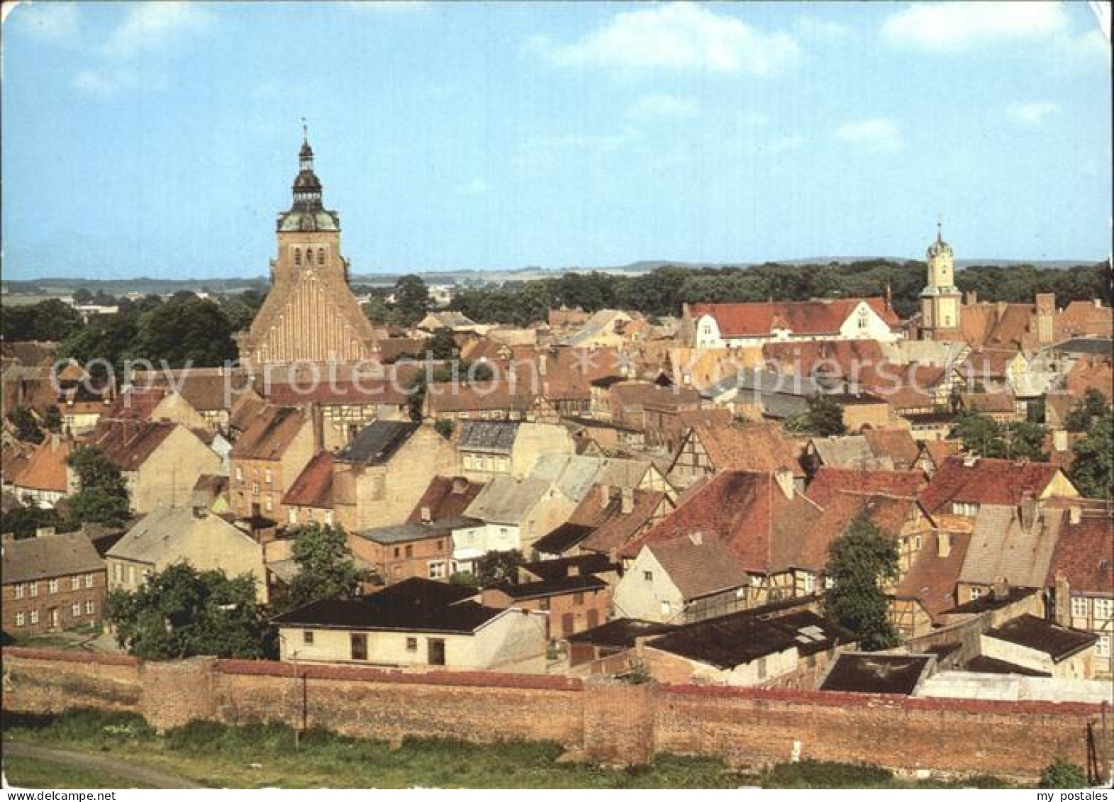 72332136 Wittstock Ortsansicht Mit Kirche Wittstock - Wittstock