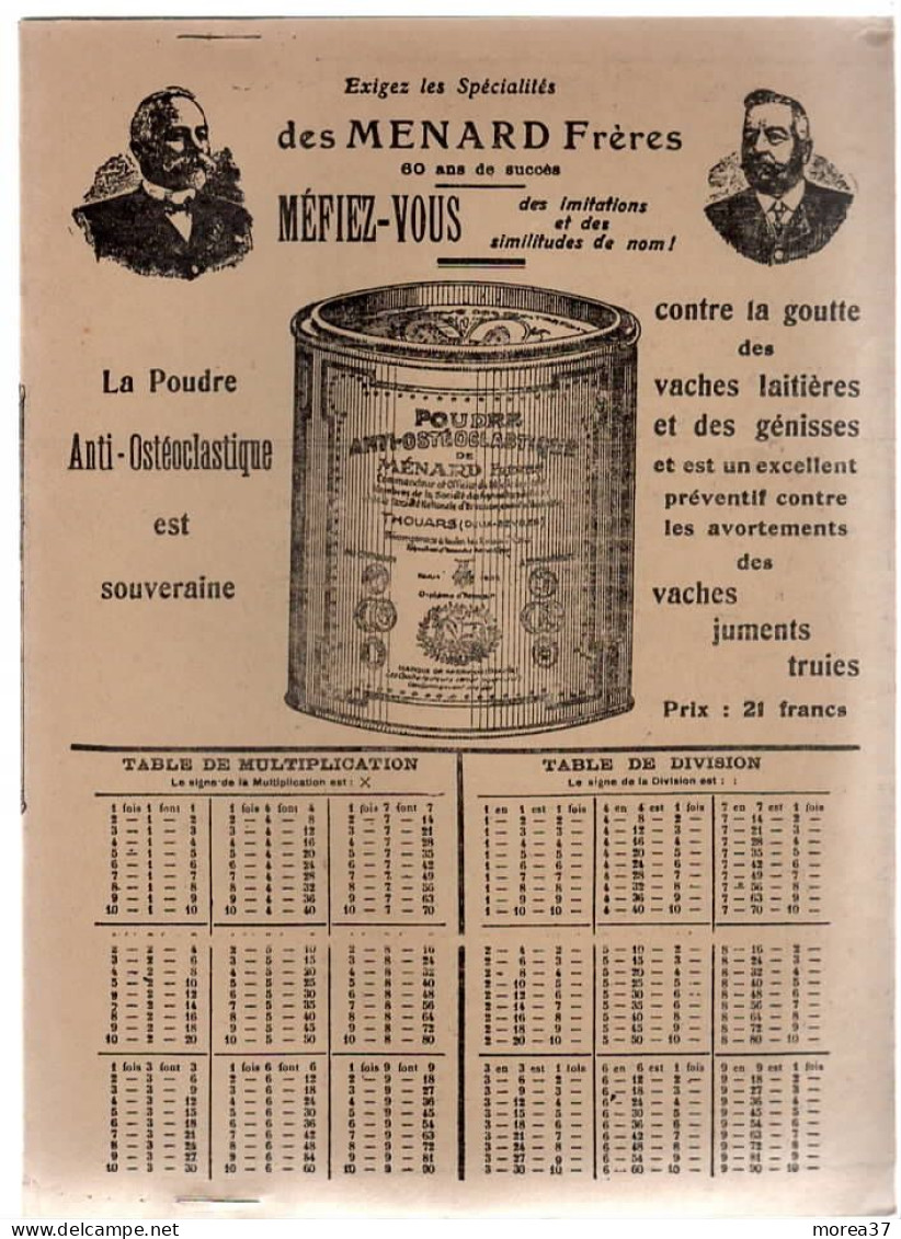 PROTEGE CAHIER  La Poudre Anti Ostéoclastique  ( MENARD Frères  5) - Produits Pharmaceutiques