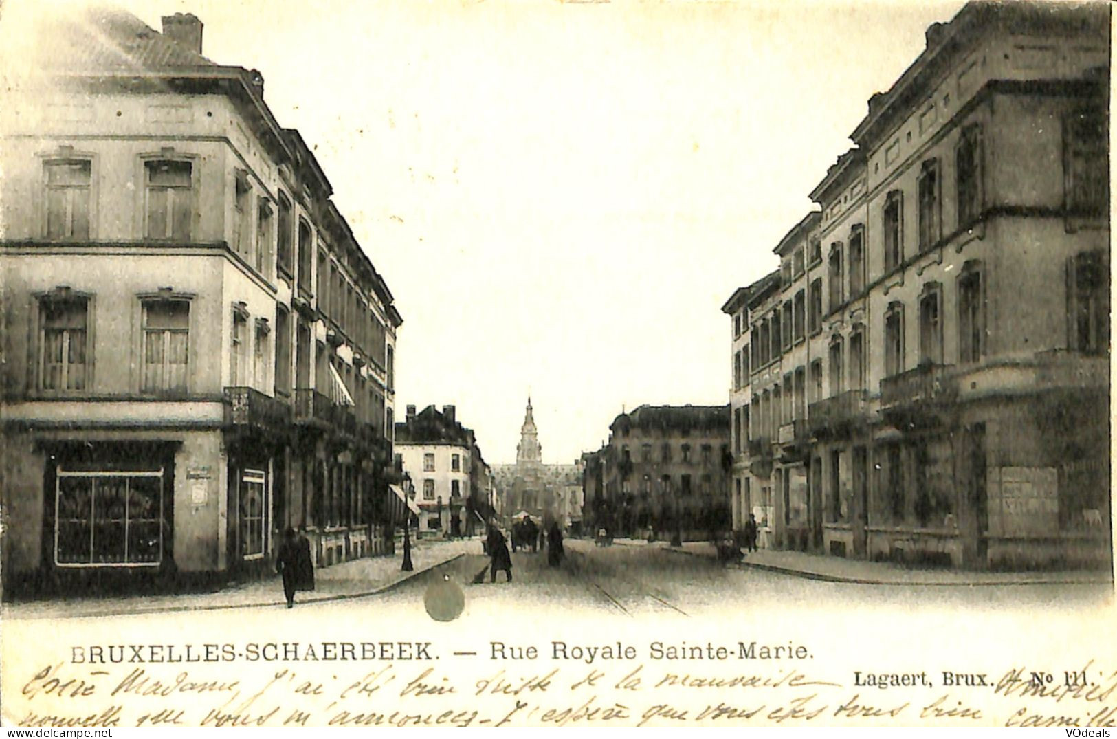 Belgique - Brussel - Bruxelles - Schaerbeek - Rue Royale Sainte-Marie - Schaerbeek - Schaarbeek