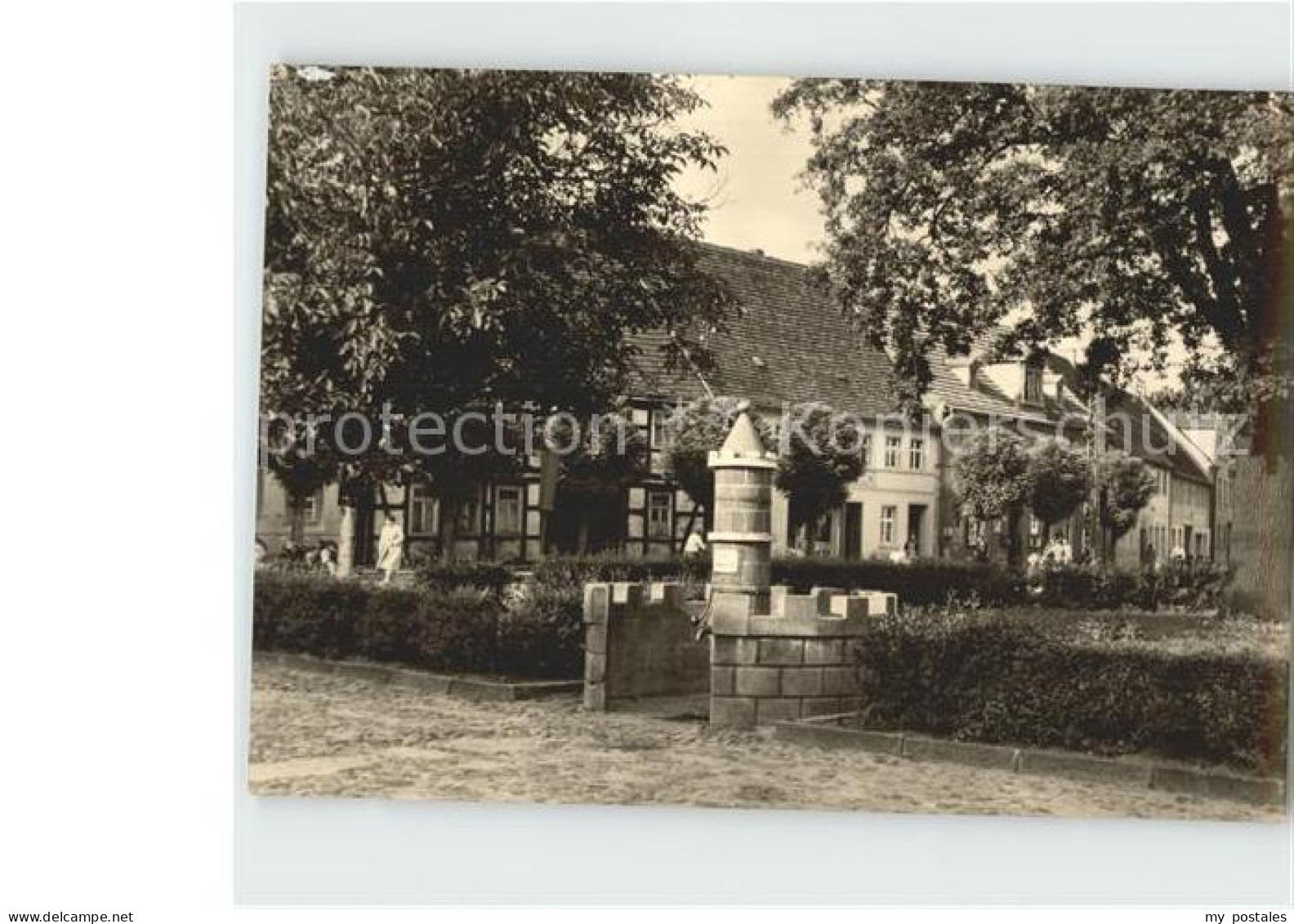 72330242 Ubigau Herzberg Harz Stadtwappenbrunnen Am Marktplatz Ubigau Herzberg H - Herzberg