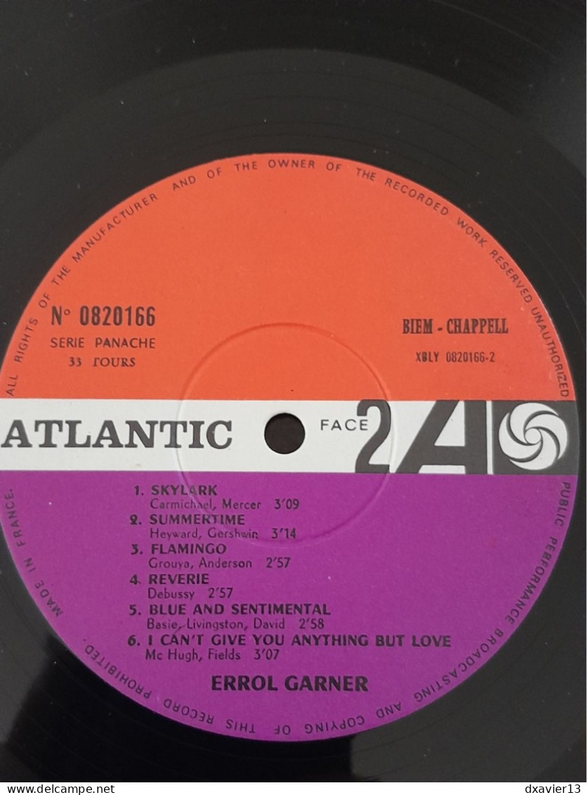 33T -  Erroll Garner ‎– The Greatest Garner - Jazz