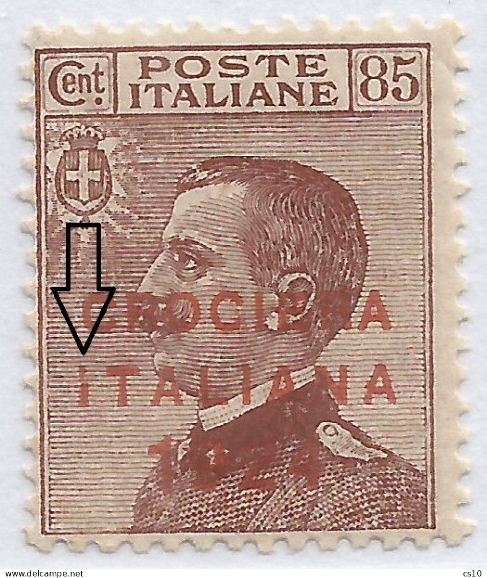 Regno 1924 Crociera Italiana C.85 MNH** Con Varietà "I" Interrotta - Lotti E Collezioni