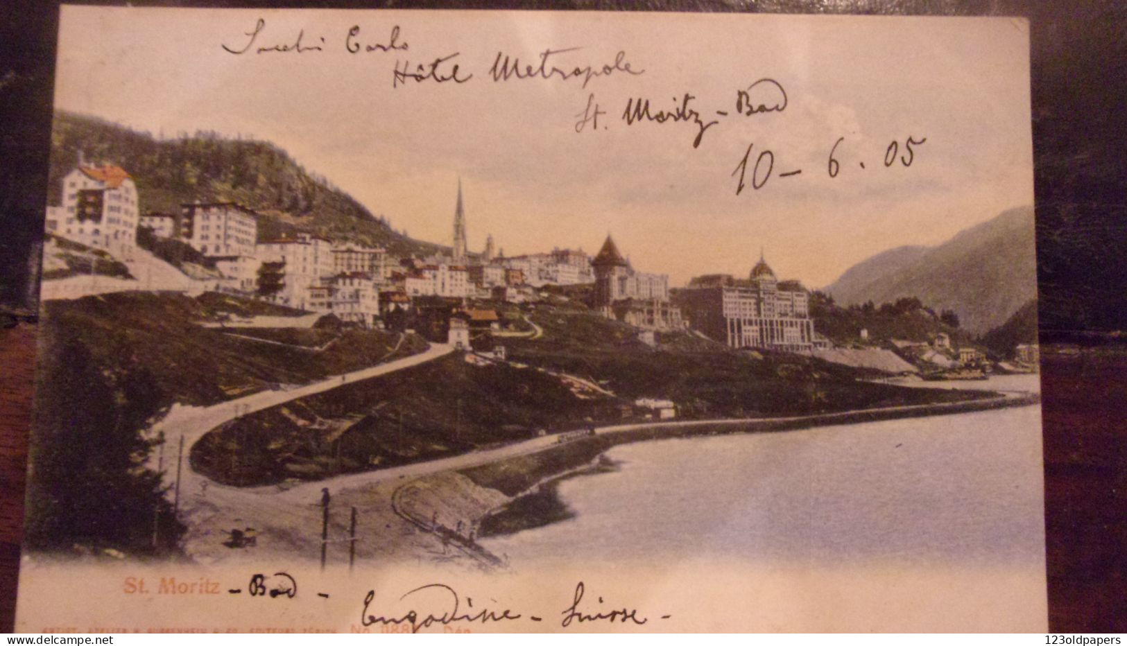 SUISSE SAINT MORITZ 1905 - Sankt Moritz