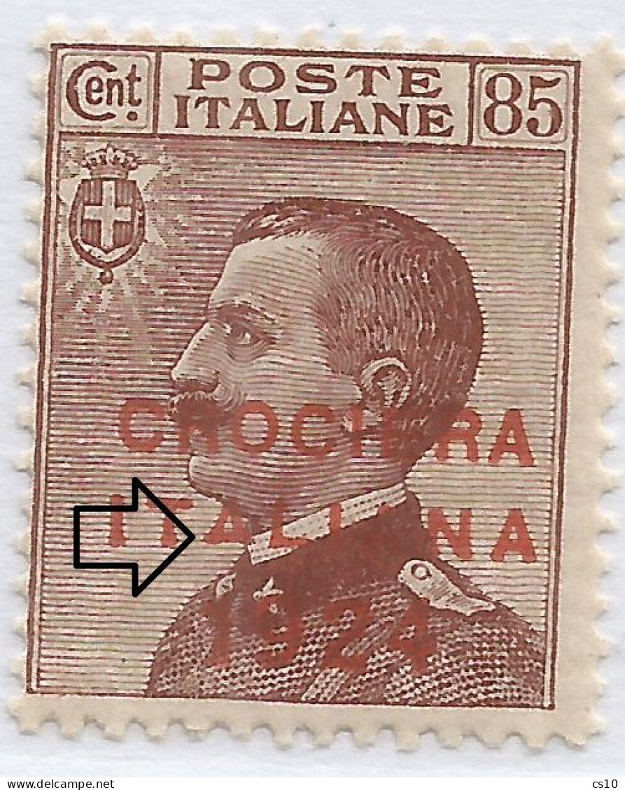 Regno 1924 Crociera Italiana C.85 MNH** Con Varietà DELTA Al Posto Della "A" - Lotti E Collezioni